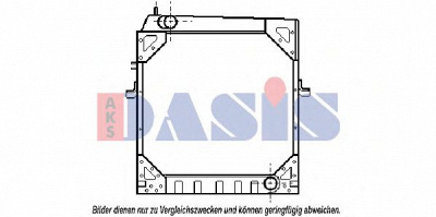 AKS DASIS 400150t -  Радиатор, охлаждение двигателя